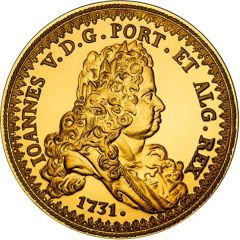 71/2 Euro Numismatic Treasures - 24 Escudos 'DOBRA', Gold
