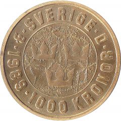 1000 Kronor - Carl XIV Gustaf Ice Hockey World Championship