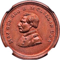 Major Gen. G.B. McClellan Civil War Patriotic