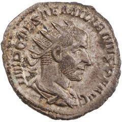 Antoninianus - Aemilianus VIRTVS AVG, Virtus