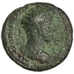 As - Marcus Aurelius TR POT XX IMP IIII COS III S C, Roma