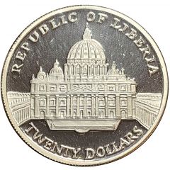 20 Dollars Pope John Paul II