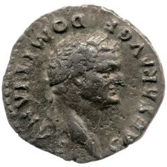 Quinarius - Domitian VICTORIA AVGVST, Victory