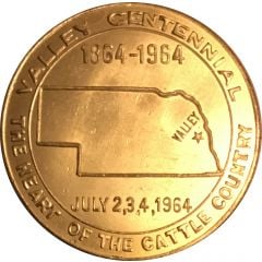 50 Cents - Valley, Nebraska Valley Centennial