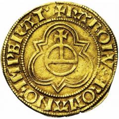 1 Goldgulden 'Johannesgulden' - Charles V Kampen mint