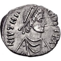 1/2 Siliqua - Justinian I Carthage, ⳨