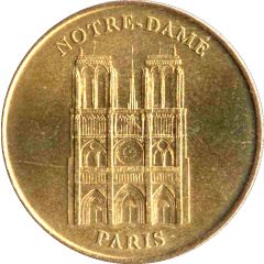 Monnaie de Paris Tourist Token - Paris Notre-Dame