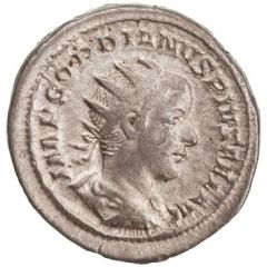 Antoninianus - Gordian III P M TR P III COS II P P, Apollo