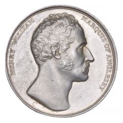 Medal - George III Battle of Waterloo, silver