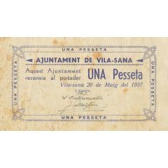 1 Peseta Vila-sana