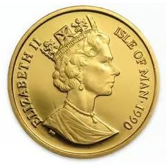 1/2 Crown - Elizabeth II New York Alley Cat, Gold