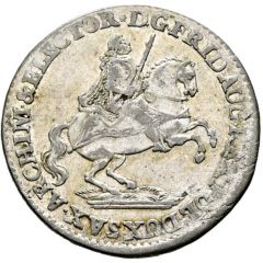 1 Groschen - Frederick August II Vicariat