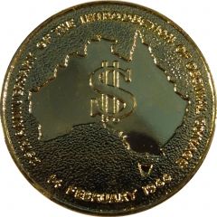 Medal - Decimal Currency - Silver Jubilee Event Souvenir