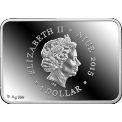 1 Dollar - Elizabeth II Samson and Delilah