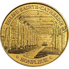 Monnaie de Paris Tourist Token - Honfleur Eglise Sainte-Catherine