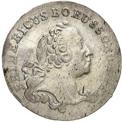 ⅙ Thaler - Frederick II Seven Years` War
