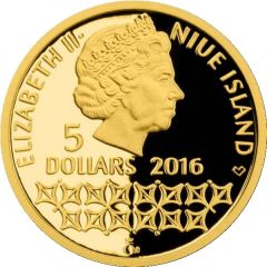 5 Dollars - Elizabeth II Hunger Wall