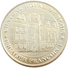 Monnaie de Paris Tourist Token - Château Royal de Blois Escalier Francis I
