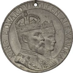 Medal - Edward VII Coronation, Ramsey