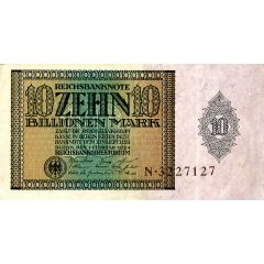 10 000 000 000 000 Mark Reichsbanknote