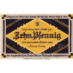 10 Pfennig Kaufmännischer Verein