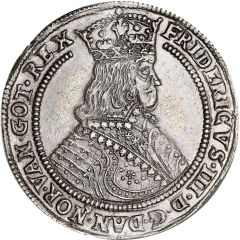 1 Speciedaler - Frederik III 11 province arms