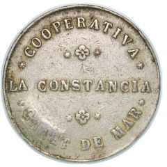 5 Pesetas - Canet de Mar