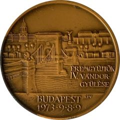 Medal - 4th conference of the Hungarian Coin Collectors Association