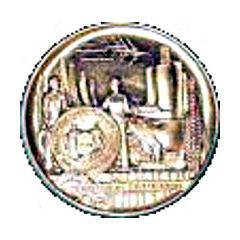Official Centennial Coin - Kansas Centennial Whitehead and Hoag