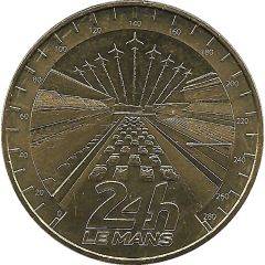 Monnaie de Paris Tourist Token - Le Mans 24 heures - La ligne de départ