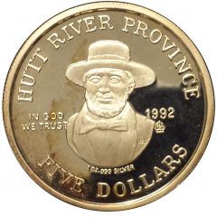 5 Dollars - Leonard I Alexander Cartwright