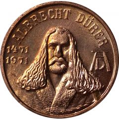 Medal - Albrecht Dürer 500 anniversary, Nürnberg
