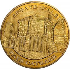 Jeton touristique - Monnaie de Paris - Abbaye d'Alet