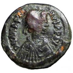 40 Nummi - Anastasius I Dicorus Constantinopolis, Type M, no Officina Letter, Small Module