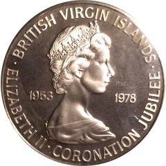 50 Cents - Elizabeth II Coronation Jubilee