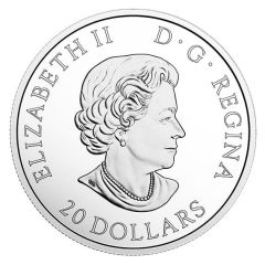 20 Dollars - Elizabeth II 25th Anniversary - Star of Military Valour