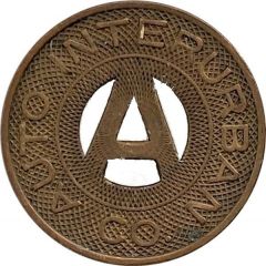 1 Token - Auto Interurban Co. Spokane, Washington
