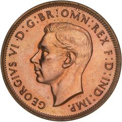 1/2 Penny - George VI