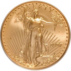 25 Dollars `American Gold Eagle` Bullion Coinage