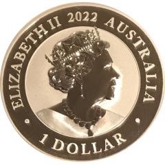 1 Dollar - Elizabeth II 6th Portrait - Australian Silver Swan