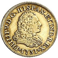 2 Escudos - Felipe V Madrid