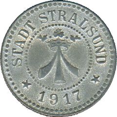 10 Pfennig - Stralsund