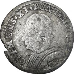 Muraiola of 2 Bolognini - Clement XI Bust left