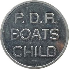 Token - P. D. R. Boats Child San Antonio, Texas