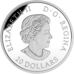 20 Dollars - Elizabeth II Wood Buffalo National Park and Sichuan Giant Panda Sanctuaries