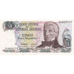 5 Pesos argentinos