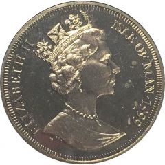 1 Crown - Elizabeth II Queen Mother - Wedding