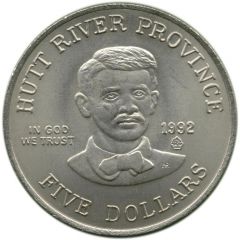5 Dollars - Leonard I Albert Spalding