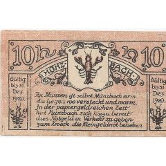 10 Heller Münzbach
