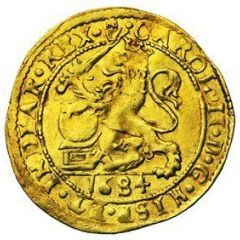 Sovereign `Lion d’Or` - Charles II Type I, date obverse